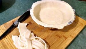 prepare pie shell for homemade pot pie tuna recipe
