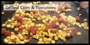 grilled corn and tomatoes for southwestern scrambled eggs recipe