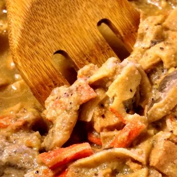 homemade tuna noodle casserole feature image