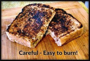 What is a tuna melt sandwich be careful not to burn it like this one