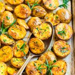 Roasted Potatoes In Oven Recipe from well plated dot com