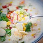 crab & corn chowder Corn chowder vegan recipe